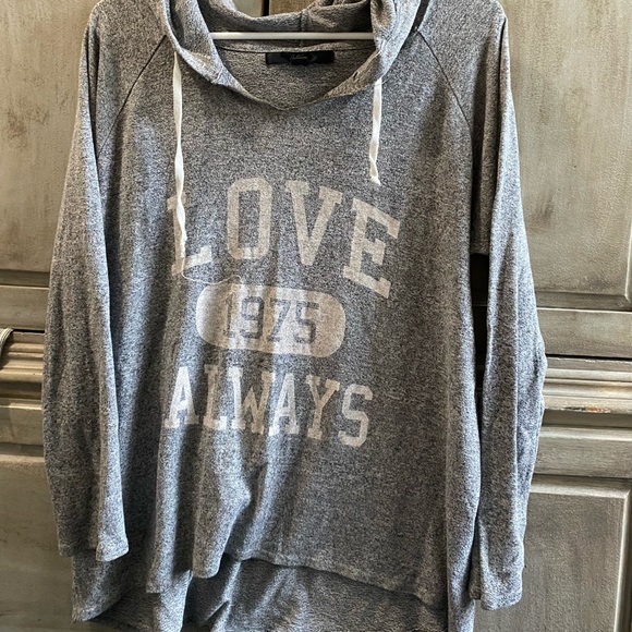 Gray hooded long sleeve - Picture 1 of 1